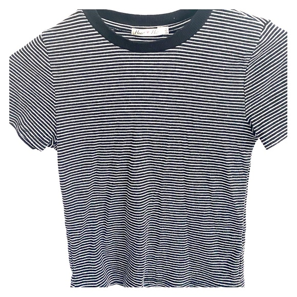 Black and White fitted shirt - Picture 1 of 1